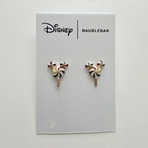Mickey Lollipop Stud Earrings